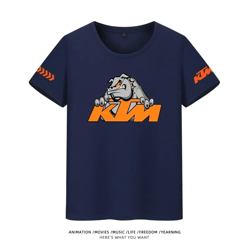 الصيف KTM سباق الدراجات النارية سريعة الجافة قميص الرجال تنفس الرياضة المحملة الشباب الاطفال الدراجات الملابس أكتيفيوير قصيرة الأكمام المحملة