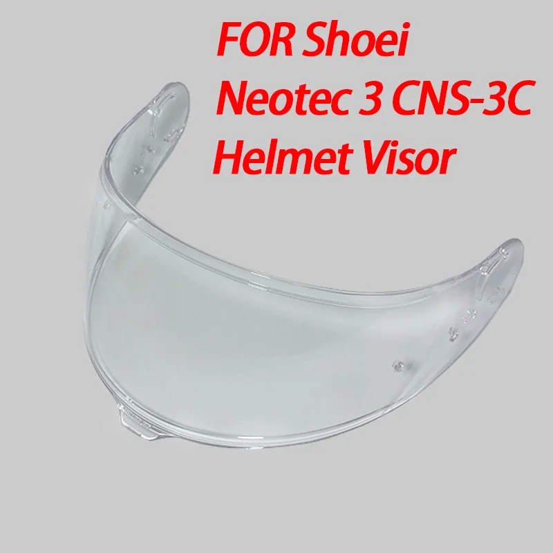 Visera para Neotec3 voor SHOEI CNS-3C Gelaatsscherm Helm Vervangende Onderdelen Motorfiets Accessoires Zonnebrandcrème Anti Fog Lens