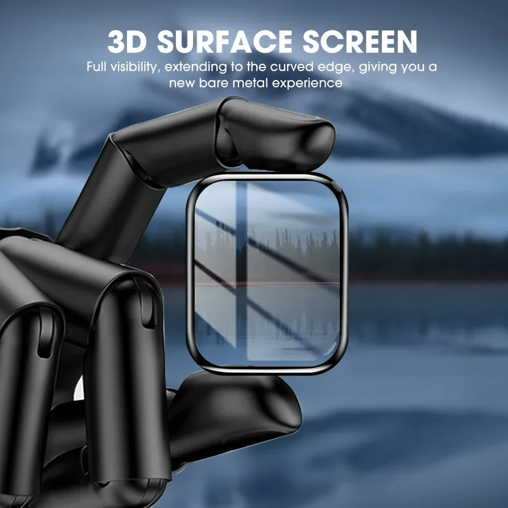 1-5PCS Full Cover Screen Protector For Huawei Watch FIT 3 Accessories 9D Curved Protective Film For Huawei Fit 3 Fit3 Smartwatch