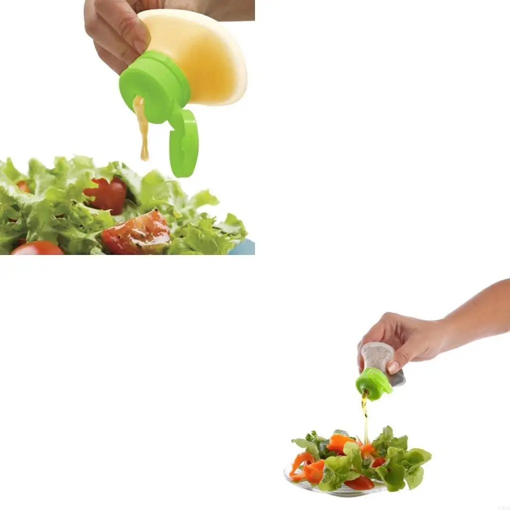 Spree ensalada aderezo biberones portátiles sazones salsa pequeña