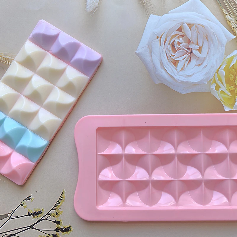 Molde de silicone para o chocolate, sorvete, pudim, cookie, sobremesa, sorvete, sabão, utensílios de cozimento, diy