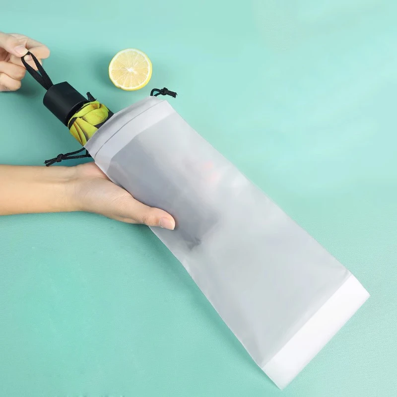 10 Stück/Set Faltbare Regenschirm-Aufbewahrungstasche, Wasserdichte Riementasche, Anti-Vibrations-Schutz, Tragbare Tasche, Regenschirmhülle – Detail 4