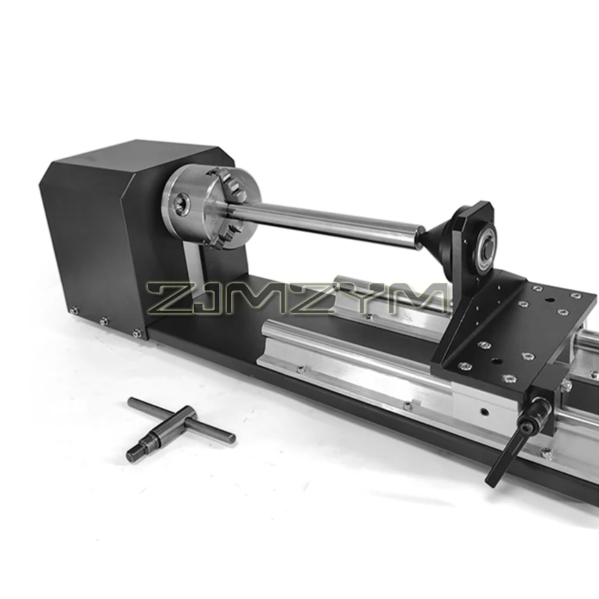 Rotary Laser Engraving Marking Attachment With Chucks 2Phase 3Phase Stepper Motor Cutting Machine With Telescopic Fixture