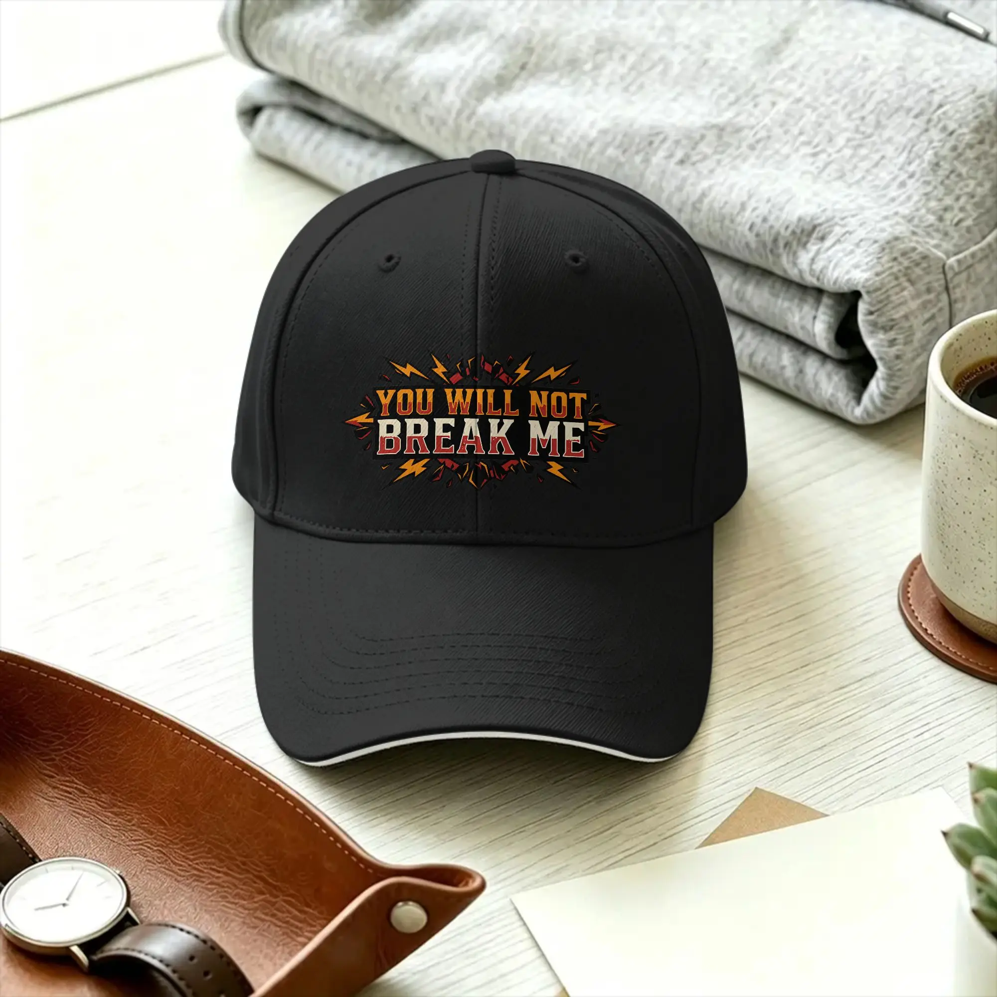 You Will Not Break Me Baseball Cap Dungeon Crawler Carl  y2k Cute Trucker Hat Summer Men Women Hiking Fishing Baseball Caps