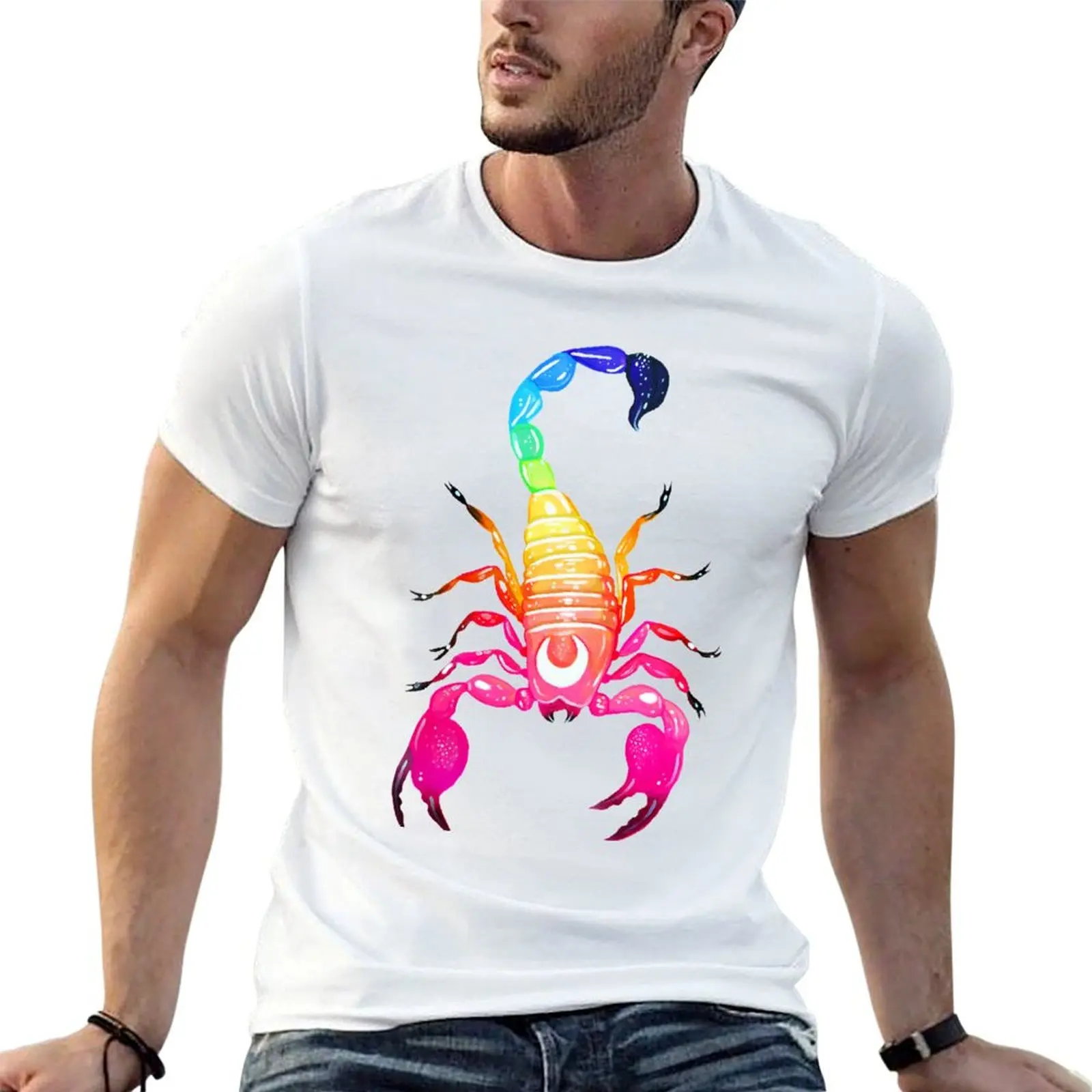 

Scorpion T-Shirt t shirt man casual t shirt man cotton cotton tshirt 100% T-shirt