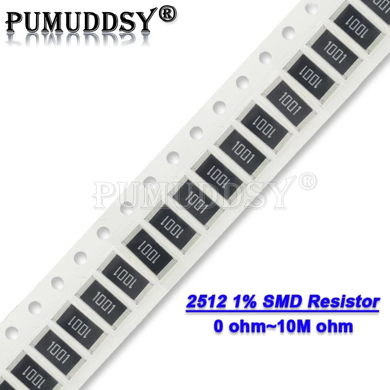 50PCS 2512 1% Smd R…