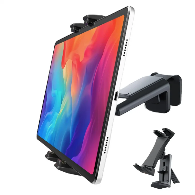 

Tablet Holder Portable 2 In1 Indoor Gym Treadmill Handlebar Bracket Stand for 3.5-13.5 Inch Airplanes Secure Stable Support