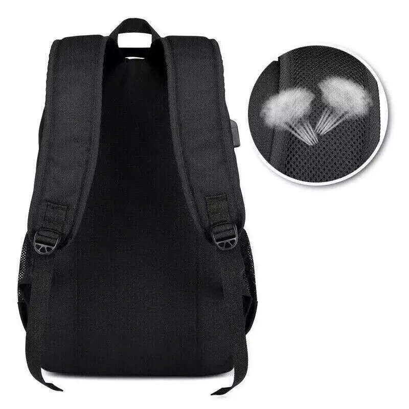 Men Women Boys Laptop Backpack Waterproof Large Mens Rucksack Travel School Bag