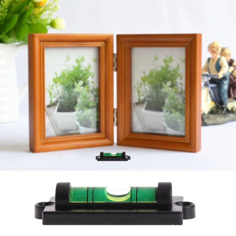 Y1UB Bubble Spirit Level Tool for Pictures Furniture Placement Wall Hanging Durable