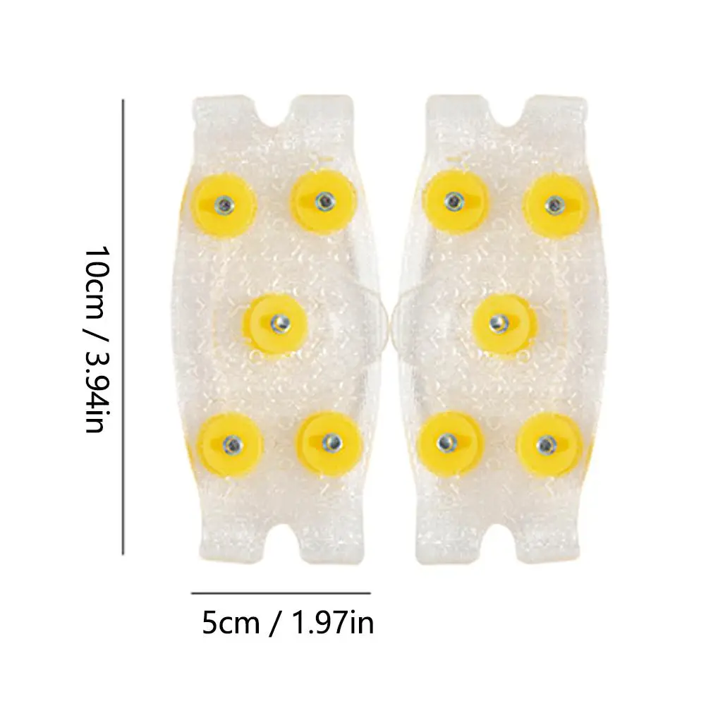 جديد الأسنان تسلق الأشرطة المضادة للانزلاق تسلق الجبال المرابط في الهواء الطلق للجنسين الثلوج مخلب أغطية الحذاء المشي التنزه اكسسوارات #6