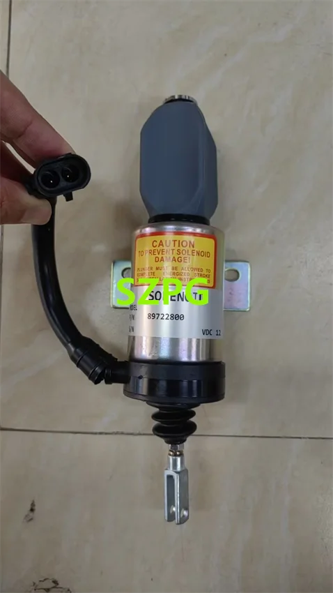 Solenoide de parada de motor de alta calidad 89722800 12v para Massey Ferguson