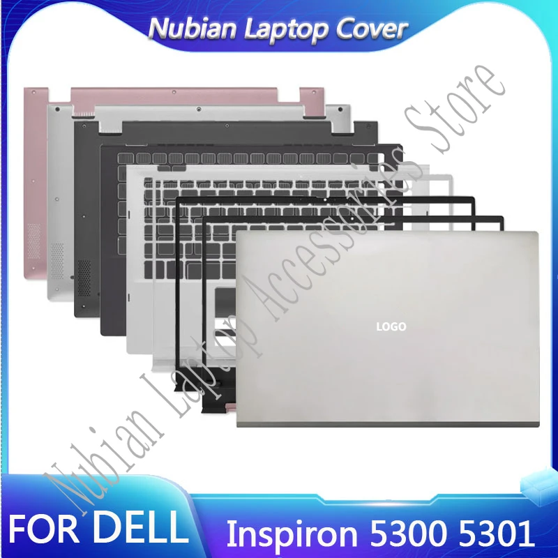 NEW For Dell Inspiron 5300 5301 LCD Back Cover Front Bezel Palmrest Top Lower Bottom Case 0TGC80 02KJ79 07XTK0