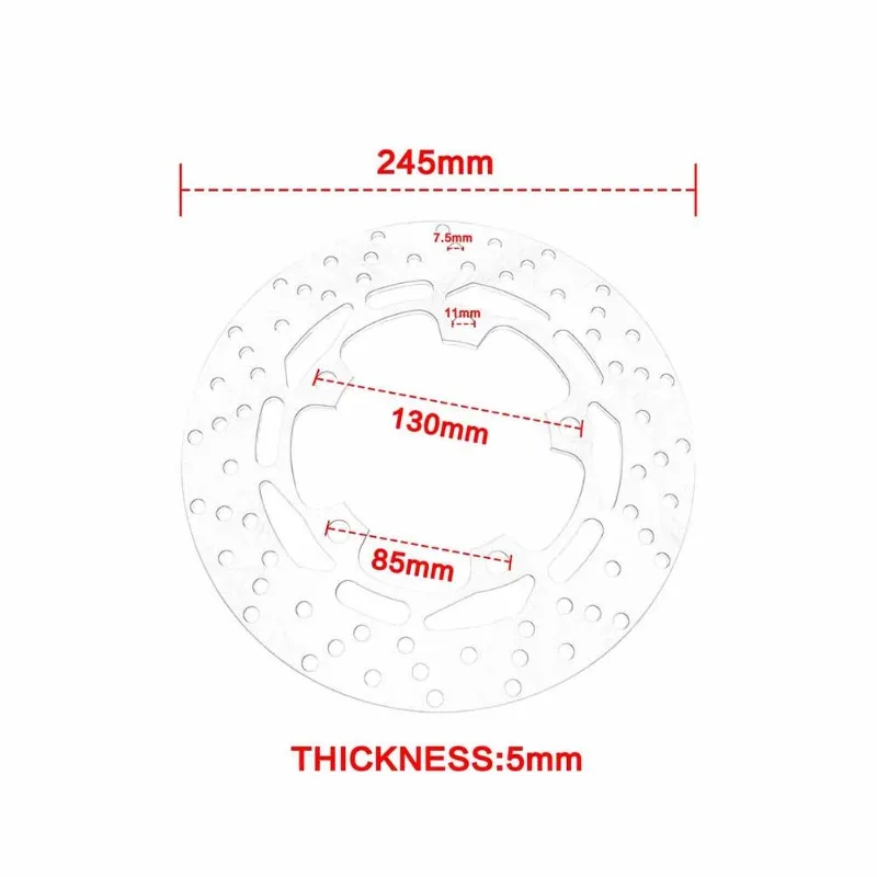 

AEF2-Motorcycle Rear Brake Disc Brake Rotor For YAMAHA MT-03 FZ1 Naked FZ1 Fazer FZ6 Fazer FZ6 S2 Motorcycle Accessories