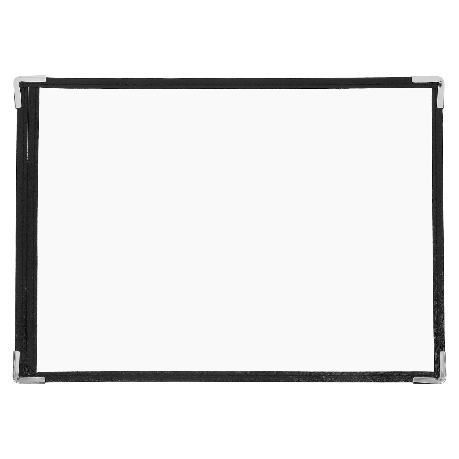 

Menu Holder For Restaurant Clear Pvc Menu Covers 2-Side Food Diner Folder Waterproof Wine Paper Holder Table Protector