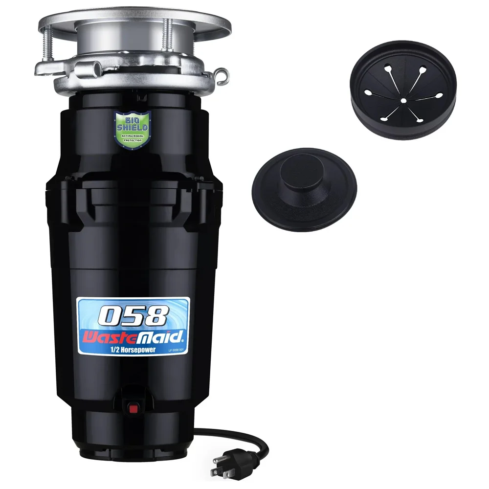 5 Garbage Disposal with Cord, 1/2 HP Economy   10-US-WM-058-3B