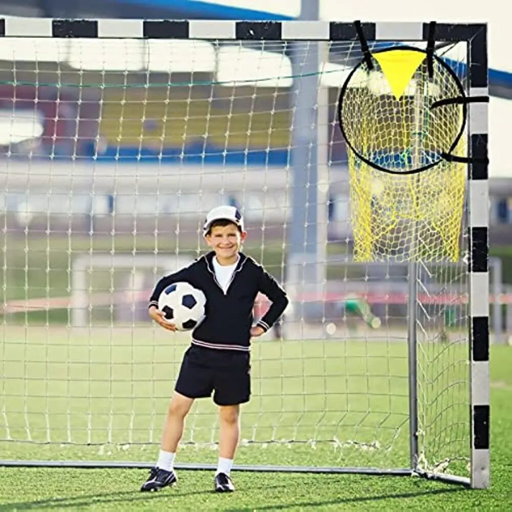 Futebol Treinamento Tiro Gol Net, Juventude Pontapé Livre Prática, Futebol Topshot, Futebol