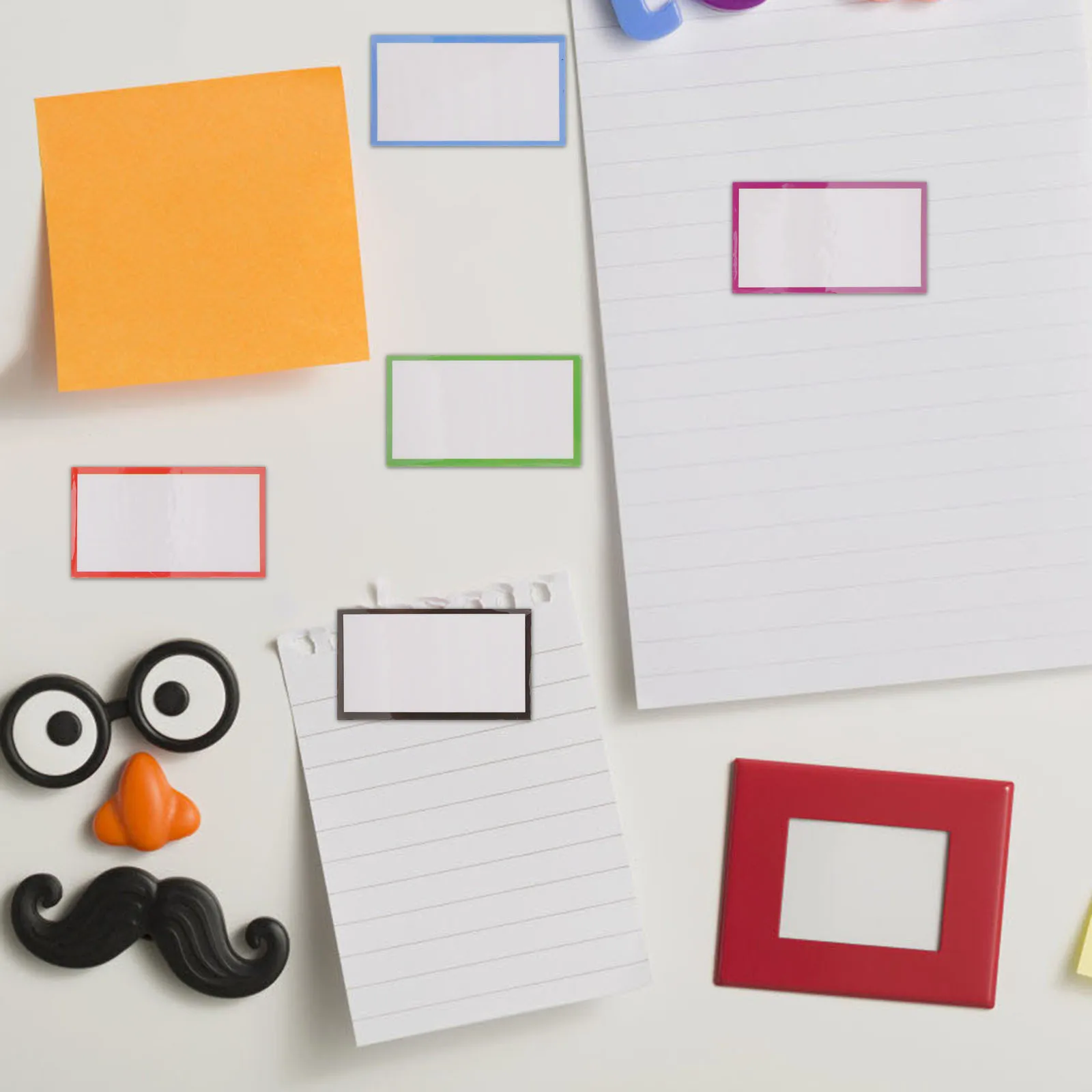 

48Pcs Dry Erase Magnetic Name Tags Reusable Labels for Whiteboard Office Classroom Household Use Magnetic Labels for Whiteboard