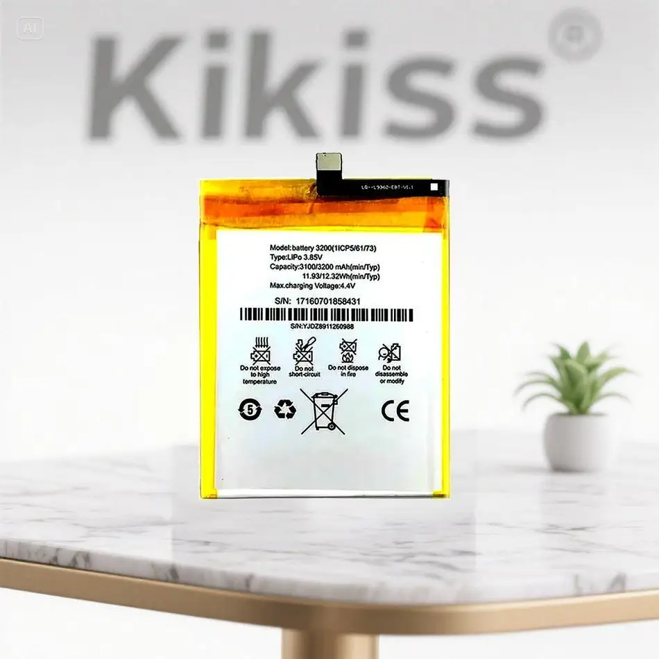 

For BQ Aquaris X5 Plus 3200 Mobile Phone Battery Safe 3200Mah