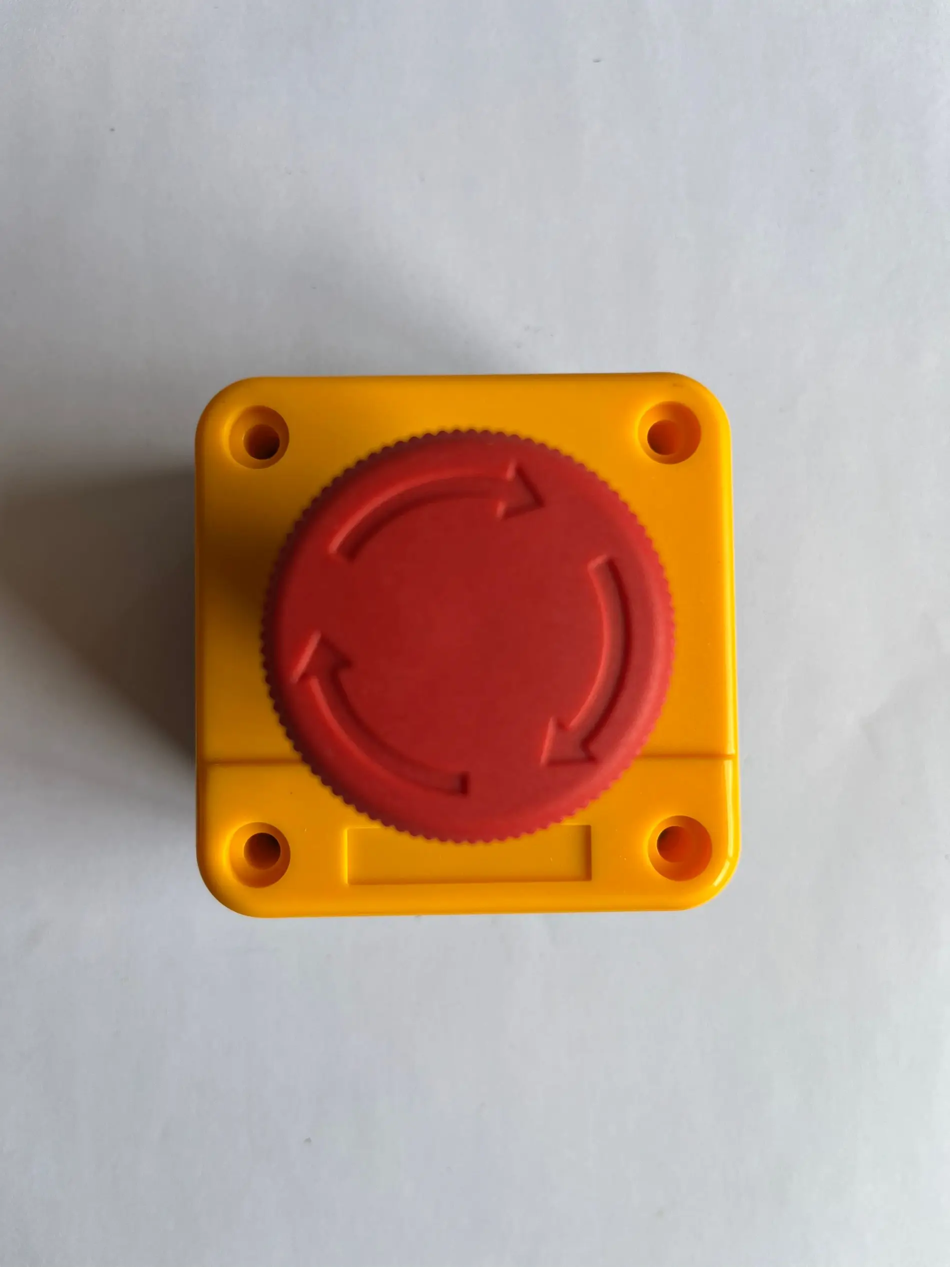 Waterproof Red Mushroom Head Emergency Stop Push Button Switch Control Station Box With Key Rotary Selector