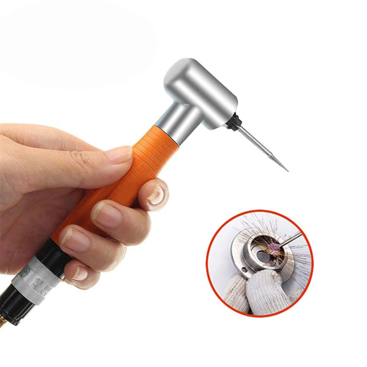 90 Degree 3mm Pneumatic Angle Air Mini Die Grinder Polisher Tool Accessories Kit Grinding Sculpture Tool Wood