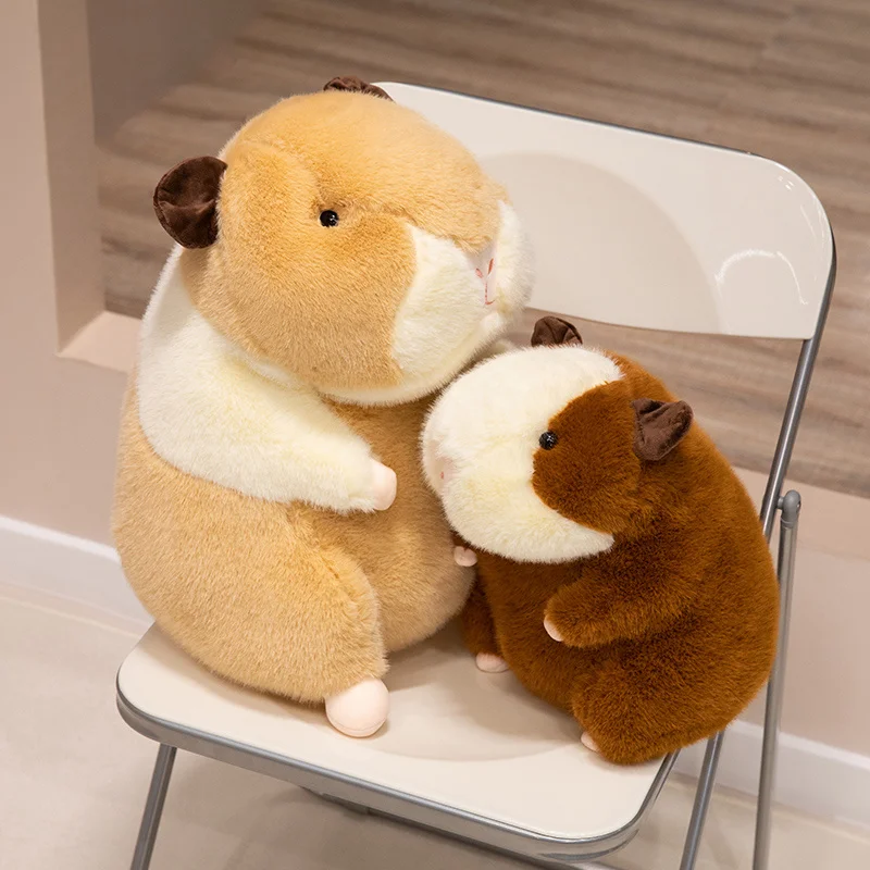 25/30/40CM Cute Real life Guinea Pig Plush Toy Doll Kawaii Piggy Hamster Stuffed Toys Simulation Animal Pillow Lovely Xmas Gift