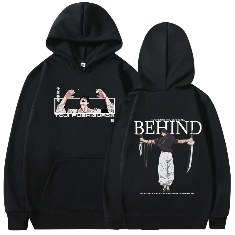 

Anime Jujutsu Kaisen Fushiguro Toji Hoodies Men's Women Clothing Fashion Hip Hop Oversized Sweatshirts Casual Harajuku Pullovers