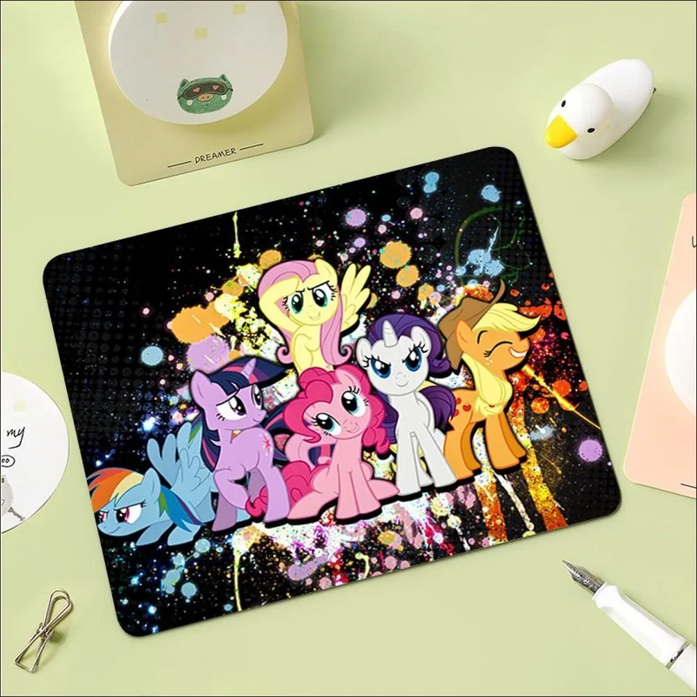 M-My Cartoon P-Pony L-Little Mousepad Cute Silicone large/small Pad to Mouse pad Game Size for Game Keyboard Pad