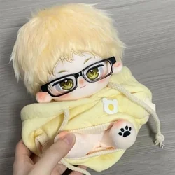 20 Cm Haikyuu!! Kei Tsukishima Cotton Dolls Home Bedroom Dormitory Ornaments Cute Anime Merchandise Children's Holiday Gift Toys