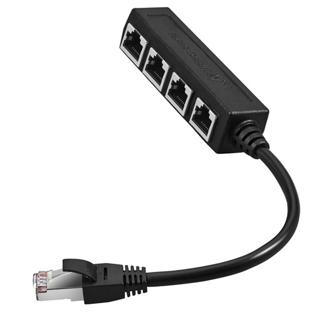 Adaptador de cable de red divisor Ethernet RJ45 para extensión de red