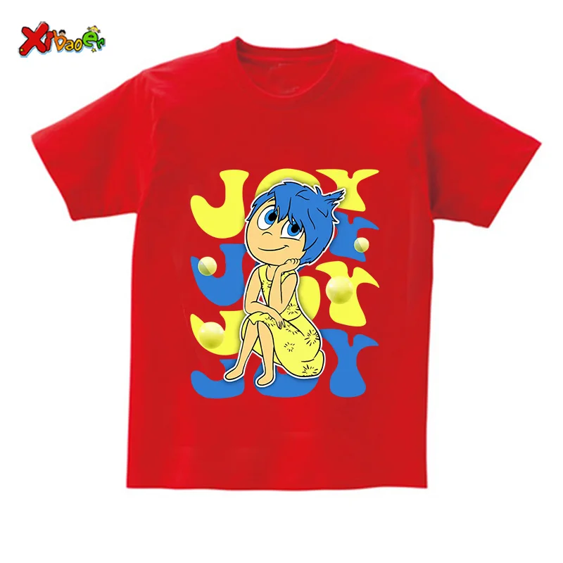 

Inside Out 2 Birthday Girl T Shirt Birthday Shirts Party Outfits for Kids Custom Name Shirts Baby Girl Clothing Cute T-shirts
