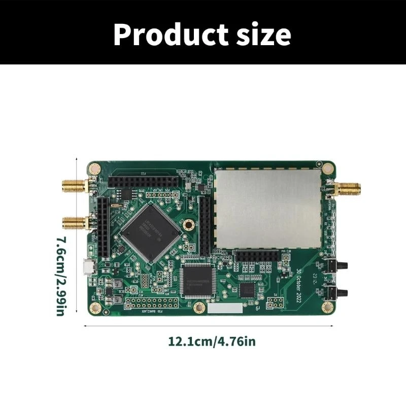T5EA 1MHz 6GHzSDR Development Board สำหรับการตรวจสอบสเปกตรัมและการทดลอง USB