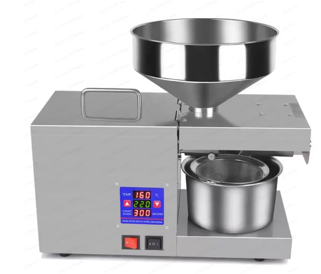 

K38 Automatic Household Intelligent Temperature Control Oil Press Peanut Olive Oil Rapeseed Sesame Oil Extractor 110V/220V