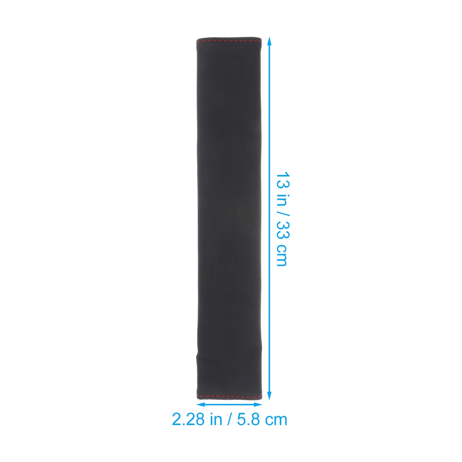

2pcs Safety Belt Covers Shoulder Pads Car Cushions Pu Protector Sleeve Hook Loop Strap Covers Easy Install 33Cm Beige