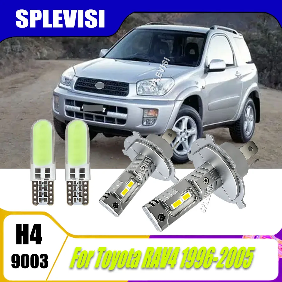12v H4 9003 Car Headlamp Headlight Bubls improved nighttime driving safety.For Toyota RAV4 1996 1997 1998 1999 2001 2002-2005