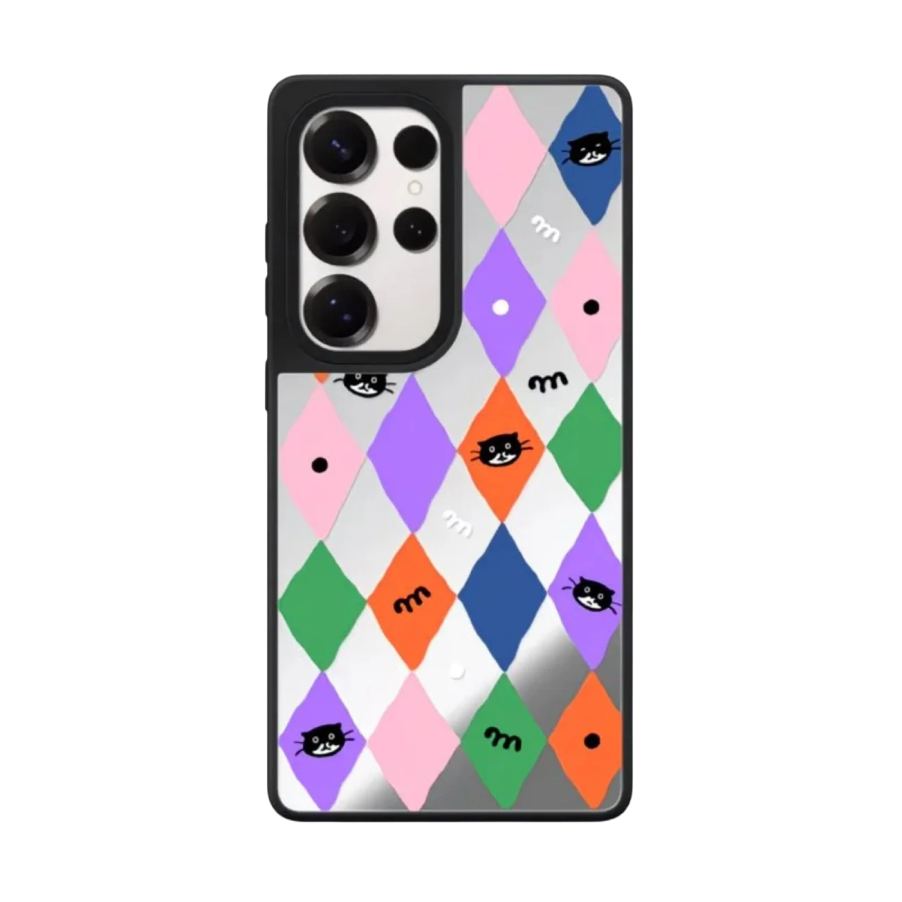 512303 Mirror Surface Magnetic Case: Compatible with Samsung Galaxy S23 U S24U S25 Ultra S25+ Plus Shell