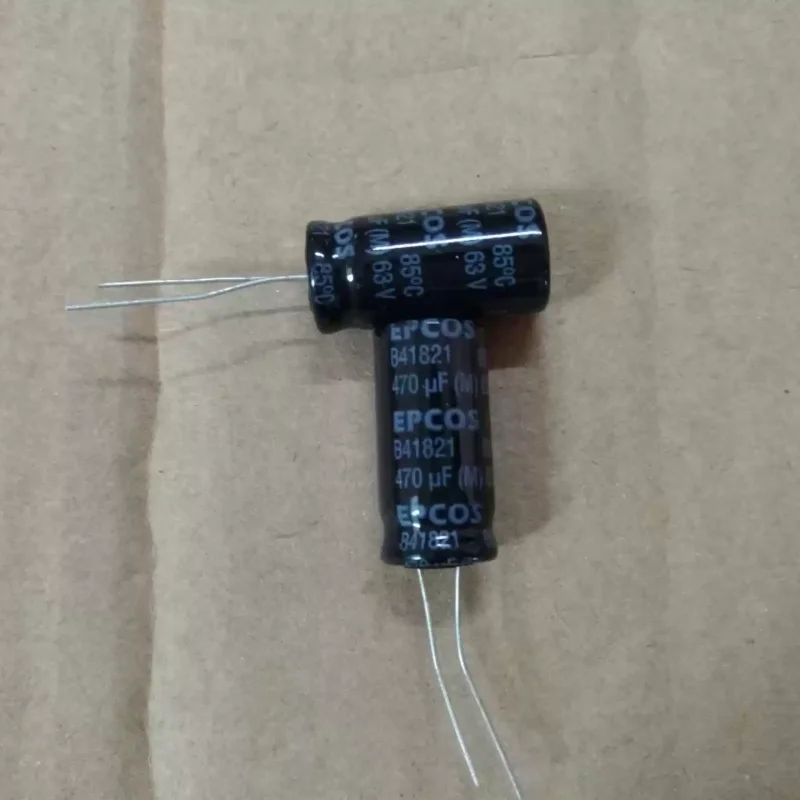 10pcs Original original box, brand new EPCOS Siemens 470UF 63V fever direct insertion electrolytic capacitor