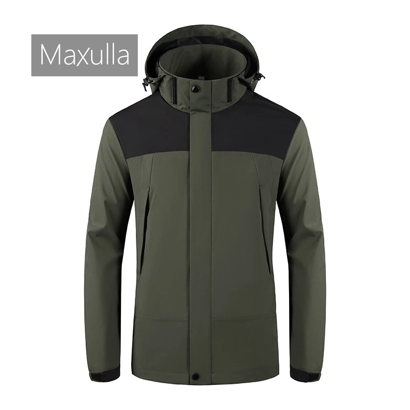 

Maxulla Spring Autumn Men's Casual Jacket Outdoor Mountaineering Storm Jacket Fashion Slim Windproof Coat Men's Clothing