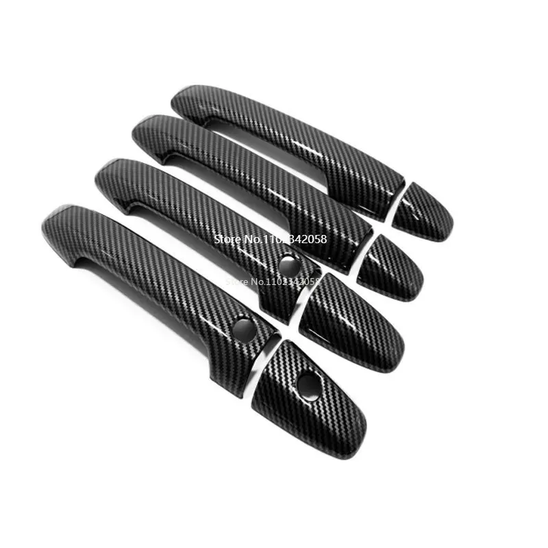 

For Honda Stepwgn RP3 RP5 2016-2021 ABS Carbon Door knob Protector Door Handle Frame Cover Car Exterior Trim Auto Accessories