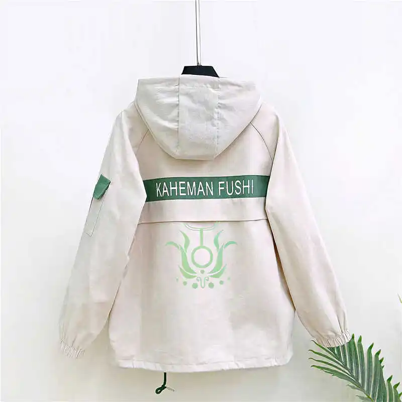 Genshin Impact Tighnari Anime Hoodie Manga Hoodies Short sleeve trousers Sweatshirt Boy Girl Clothes Outerwear Coat