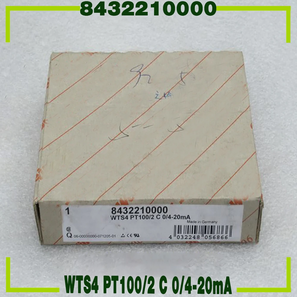 For Weidmuller Isolator WTS4 PT100/2 C 0/4-20mA 8432210000