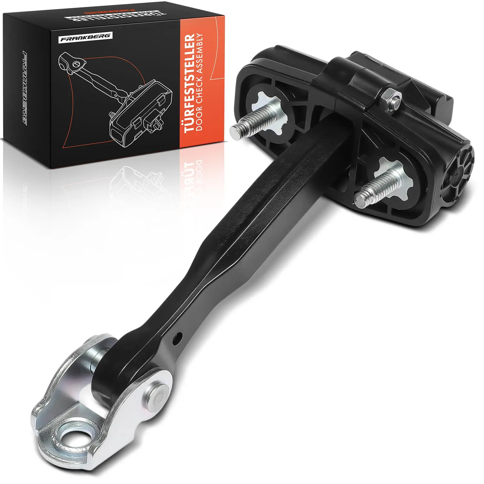 Frankberg 1x Deurplaten deurstopperriem Achterdeurstop voor Fiat 500L 351 352 0.9L 1.3L 1.4L 1.6L Bj vanaf 2012 51883509 2312099