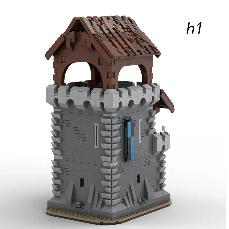 

Spot MOC-225975 1153 шт. замок мелкие частицы сборка строительные блоки развивающая игрушка модель подарочный набор украшений