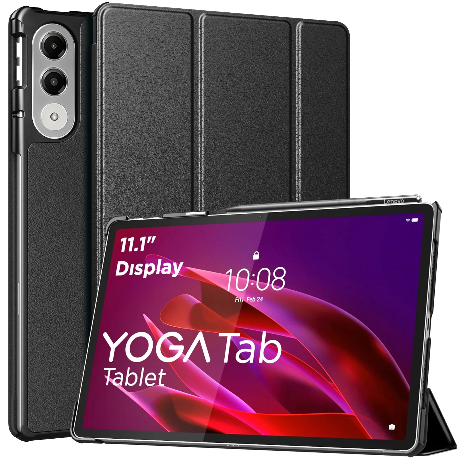 

Чехол для Lenovo Yoga Tab 11.1 2025, умный чехол с функцией пробуждения/сна, ультратонкий легкий чехол-подставка для Lenovo Yoga Tab 11.1