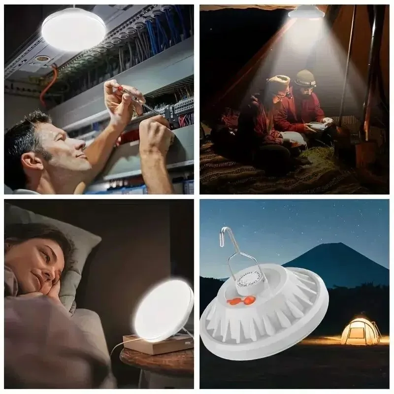 1/20PCS Outdoor Lights Rechargeable LED Camping Lights Waterproof, 3 Lighting Modes, Picnic, Barbecue, Garden Lighting