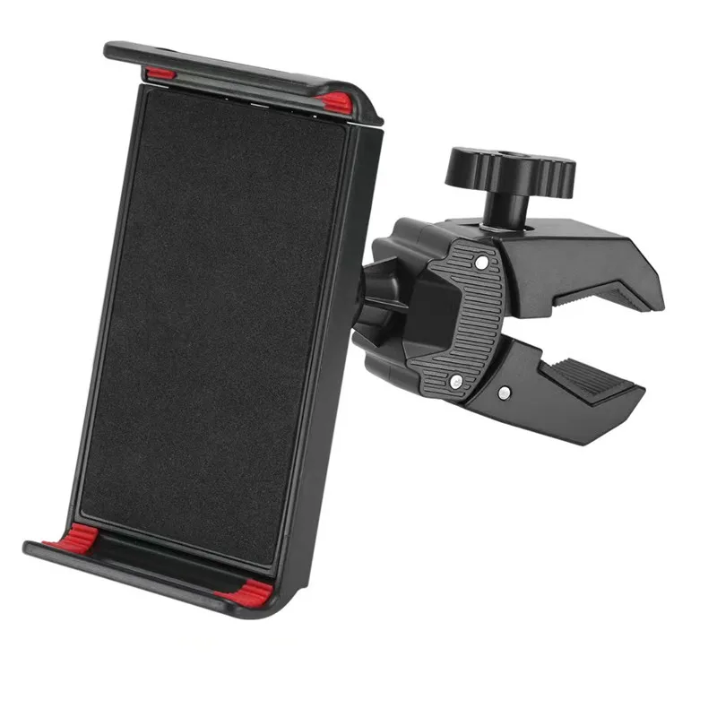 Tablet Bicycle Holder Support For 360 Rotating Tablet Tab Cradle Holder Motorcycle Anti Vibration Cellular Handlebar Support For