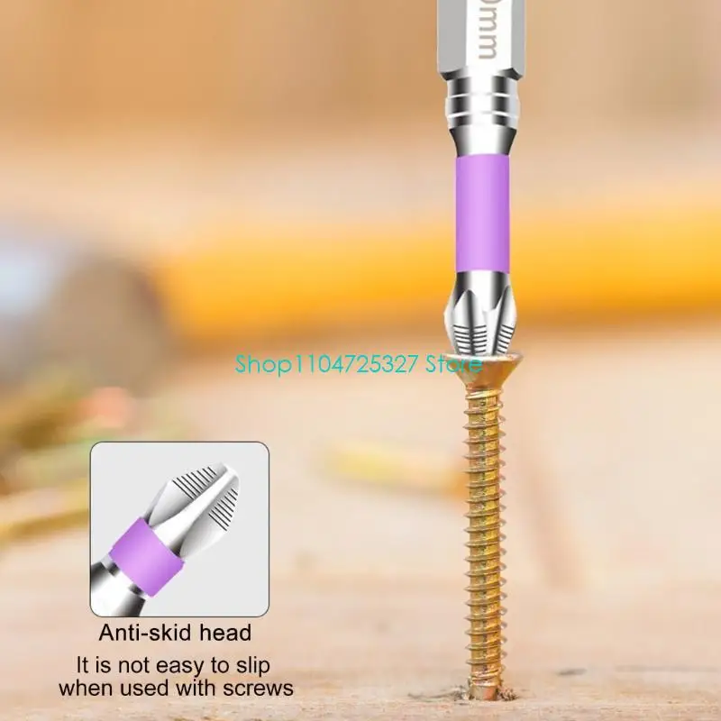 D8KF Comprehensive Crosshead Bit Set mit starker Magnetismus-Effizienter Schraubenbefestigung, 25-150 mm für den