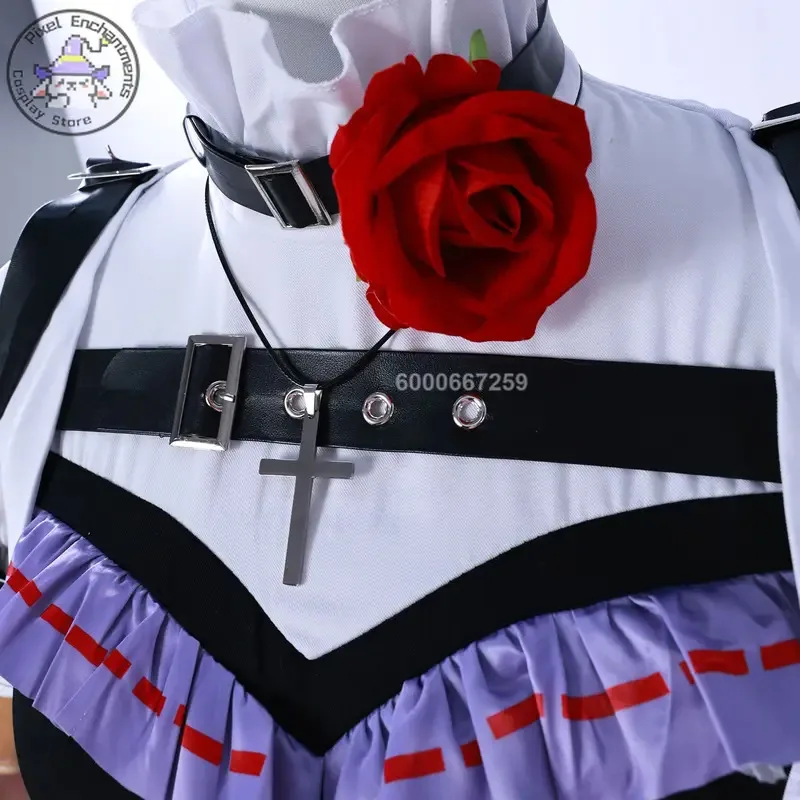 Game Identity V Emma Woods Cosplay new Costume with Wig shoes Full Set Halloween Role Play Gardener  Party Cute Lolita Dress