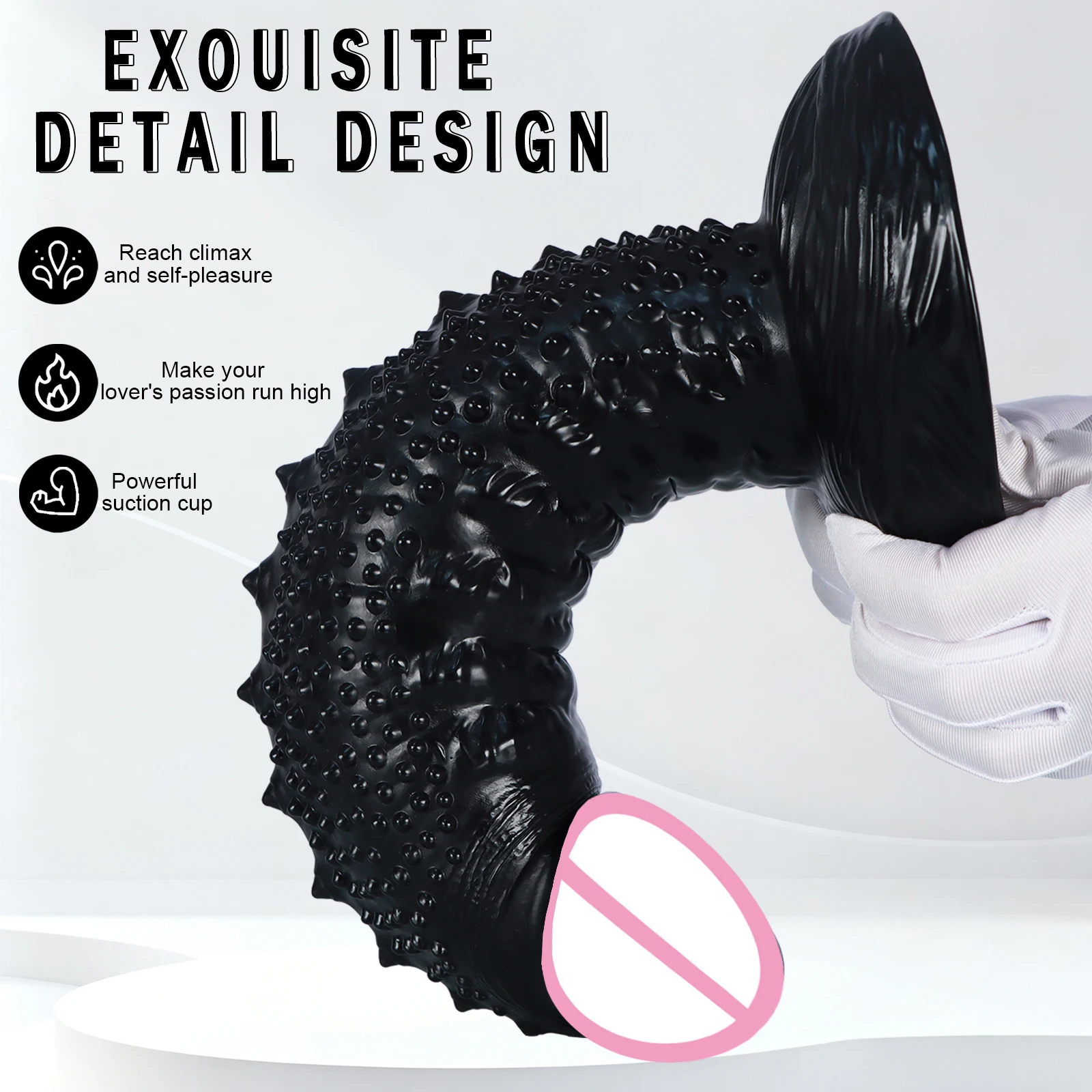 الوحش الخيال ضخمة دسار كبير شفط كأس دسار الجنس لعب الكبار للمثليين النساء المثليات الأزواج تحفيز المهبل الشرج مدلك #4