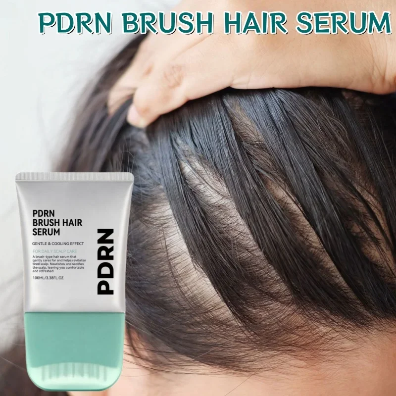 PDRN Scalp Repair Serum reinigt die Kopfhaut gründlich, pflegt geschädigtes Haar, Essenz, tragbare Bürste, Kopfhautserum, erfrischend und beruhigend – Detail 16