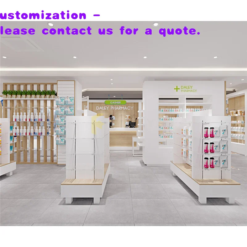 

custom.Drugstore Pharmacy Medical Store Counter Furniture Design Pharmacy Shelves Pharmacy Shop Interior Design